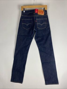 New Levi's 511 Slim Raw Selvedge Denim Jeans Men's Size 28 X 32